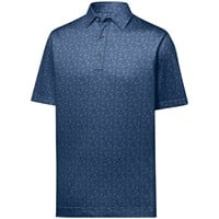 FootJoy Men's Painted Floral Lisle Golf Polo - Previous Season Style