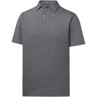 FootJoy Men's Solid Lisle Self Collar Athletic Fit Golf Polo