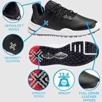 Payntr X Men's 002 F Golf Shoes, Black