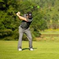 Callaway Swing Stick Lag Golf Training Aid, Black/Green