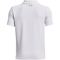 Under Armour Junior Performance Golf Polo, White