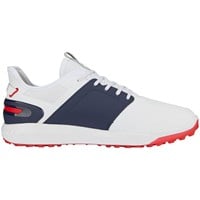 Puma Men's Ignite Elevate Golf Shoes, White/Navy