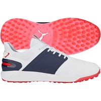 Puma Men's Ignite Elevate Golf Shoes, White/Navy