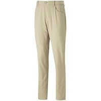 Puma Men's Dealer 5 Pocket Golf Pants, Tan