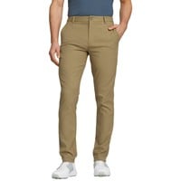 Puma Men's Tailored Dealer Golf Pants, Tan