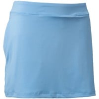 Puma Junior Knit Golf Skort, Light Blue