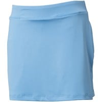 Puma Junior Knit Golf Skort, Light Blue