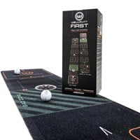 Wellputt First 10' Putting Mat, Black