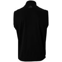 adidas Men's Elevated 1/4 Zip Golf Vest, Black