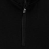 adidas Men's Elevated 1/4 Zip Golf Vest, Black