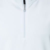 adidas Men's Elevated 1/4 Zip Golf Vest, White