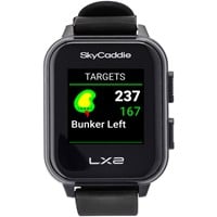 SkyCaddie LX2 GPS Golf Watch, Black