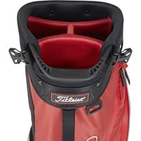 Titleist Players 4 StaDry Golf Stand Bag, Red/Grey