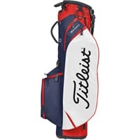 Titleist Players 4 StaDry Golf Stand Bag, White/Red/Blue