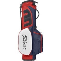 Titleist Players 4 StaDry Golf Stand Bag, White/Red/Blue
