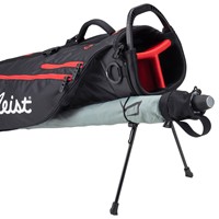 Titleist Premium Carry Golf Bag, Black/Red