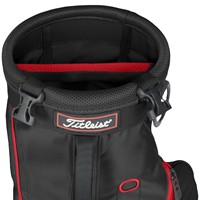 Titleist Carry Golf Bag, Black/Red