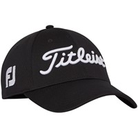 Titleist Tour Elite Golf Hat, Black/White