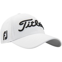 Titleist Tour Elite Golf Hat, White/Black
