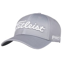 Titleist Tour Elite Golf Hat, Grey/White