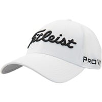 Titleist Tour Elite Golf Hat, White/Black