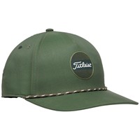 Titleist Boardwalk Rope Golf Hat, Green/Black