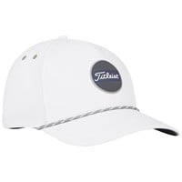 Titleist Boardwalk Rope Golf Hat, White/Grey