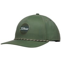 Titleist Boardwalk Rope Golf Hat, Green/Black