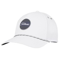 Titleist Boardwalk Rope Golf Hat, White/Grey