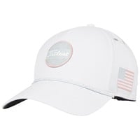Titleist Boardwalk Rope Golf Hat, White/Pink