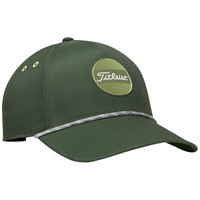Titleist Womens Boardwalk Rope Golf Hat, Green/White