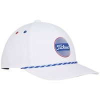 Titleist Junior Boardwalk Rope Golf Hat, White/Royal