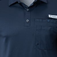 Columbia Men's Omni Wick Flycaster Golf Polo, Navy