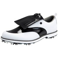 FootJoy Women's Premier Series Issette Golf Shoes - Previous Season Style, White/Black