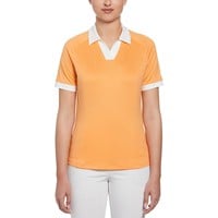 Callaway Women's V-Placket Color Block Golf Polo