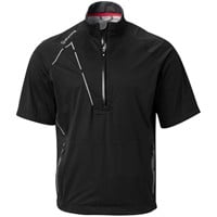 Sunice Men's Sullivan Zephal Short Sleeve Golf Rain Pullover
