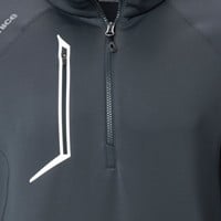 Sunice Men's Allendale 2.0 Water Repellent Golf Pullover, Charcoal