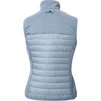 The Weather Co Women's Quilted Golf Vest, Grey/Navy