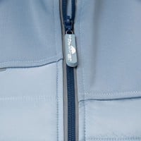 The Weather Co Women's Quilted Golf Vest, Grey/Navy