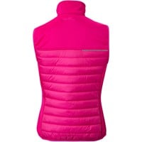 The Weather Co Women's Quilted Golf Vest, Pink/Black