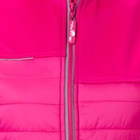 The Weather Co Women's Quilted Golf Vest, Pink/Black
