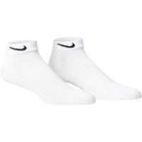 NIKE Everyday Cushioned Low Golf Socks, White