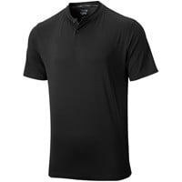 TGW Men's Cooling Textured Golf Polo, Black