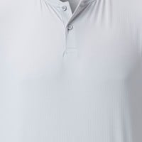 TGW Men's Cooling Textured Golf Polo, Grey