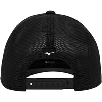 Mizuno Crossed Clubs Meshback Golf Hat, Black