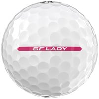 Srixon Soft Feel Lady 8 Golf Balls, White