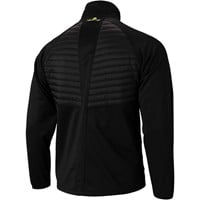 The Weather Co Men's Quilted Golf Jacket, Black/Light Green