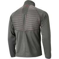 The Weather Co Men's Quilted Golf Jacket, Grey/Red