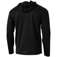 The Weather Co Men's Activewear Golf Hoodie, Black/Blue