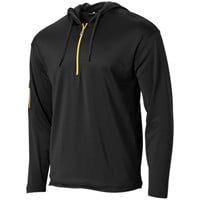 The Weather Co Men's Activewear Golf Hoodie, Charcoal/Yellow